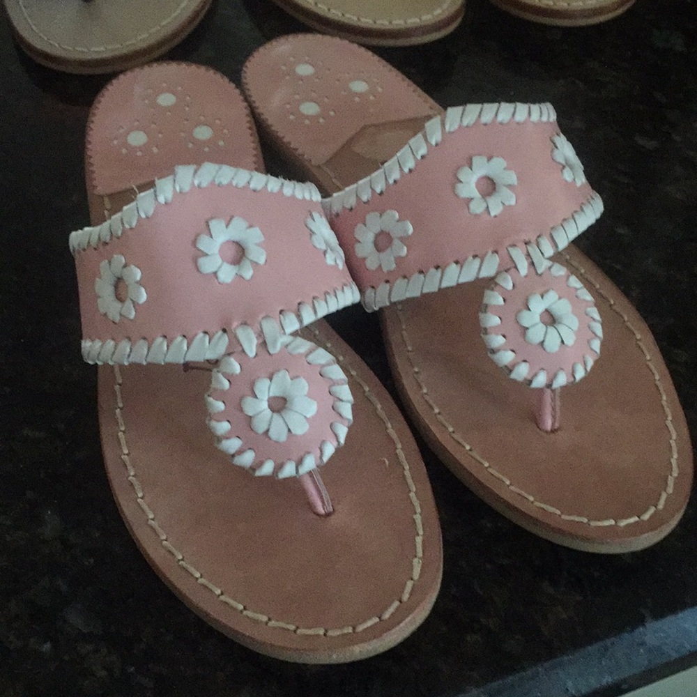 Final mark down Pink Jack Rogers Sandals NWOT
